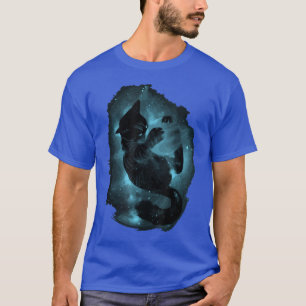 Camiseta Planetas redondos de memórias do Cat Space Astrona