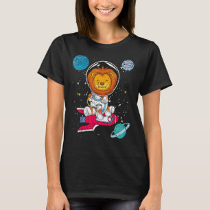 Camiseta Planetas Zoo Cortado Foguetes de Viagem Espacial A