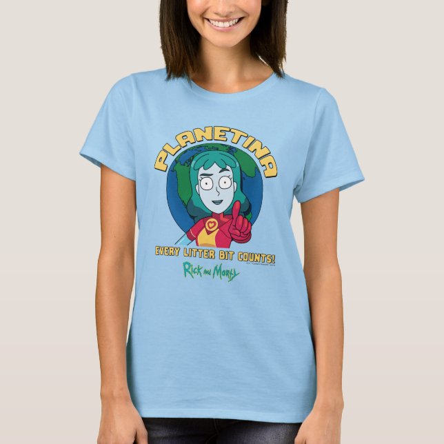 Camiseta Planetina - Cada Pequena Conta (Frente)