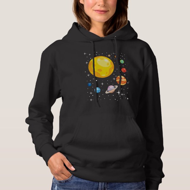 Camiseta Planets Solar System Planetarium Astronomy Astroph (Frente)