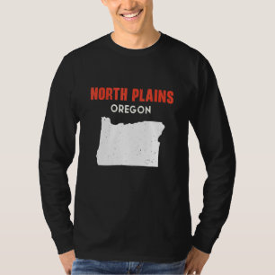 Camiseta Planícies do Norte Oregon EUA Estado América Viage