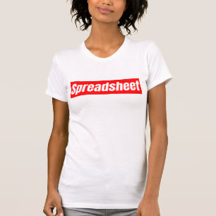 Camiseta Planilha - Contador Engraçado