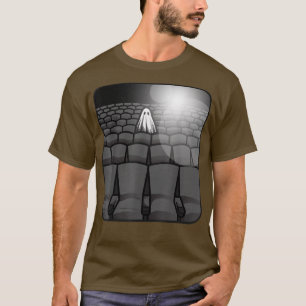 Camiseta Planilha Fantasma Teatro de Cinema Assombrado Sad 