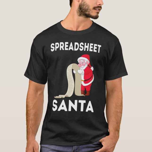 Camiseta Planilha Ninja Contador de Impostos Contabilidade (Frente)