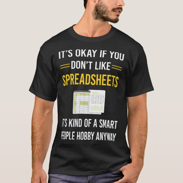 Camiseta Planilhas de Planilha do Smart Pessoas (Frente)