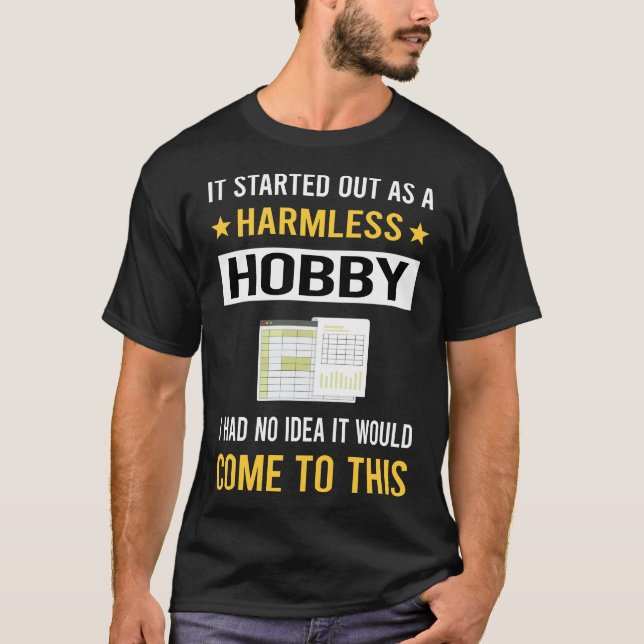 Camiseta Planilhas de Planilhas de Hobby Indestruídas (Frente)