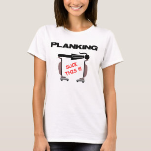 Camiseta Planking, com vácuo