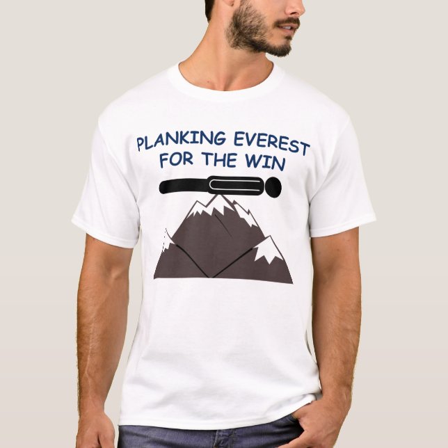 CAMISETA PLANKING EVEREST PARA A VITÓRIA (Frente)