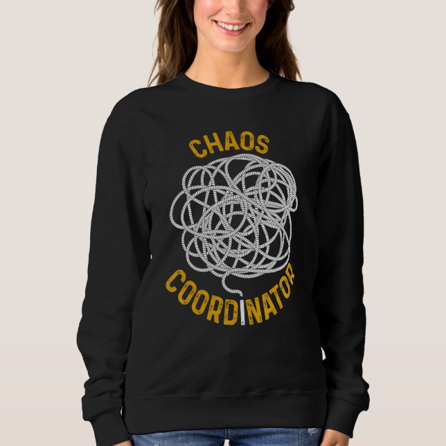 Camiseta Planner Conference Chaos Coordinator Preschool Pre (Frente)