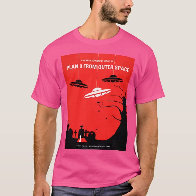 Camiseta Plano 9 do Espaço Exterior (Frente)
