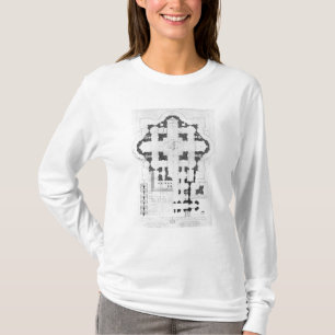 Camiseta Plano da basílica de St Peter