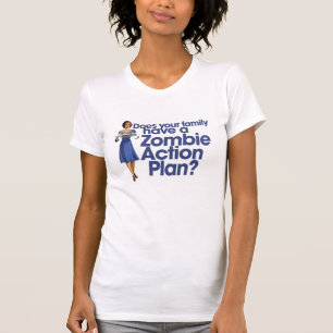 Camiseta Plano de ação Zombie
