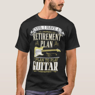 Camiseta Plano de Aposentação de Violão
