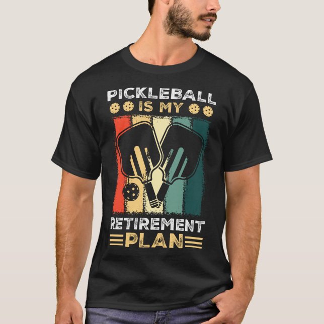 Camiseta Plano de aposentadoria. (Frente)