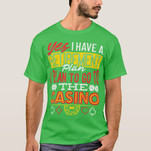 Camiseta Plano de aposentadoria Casino boy