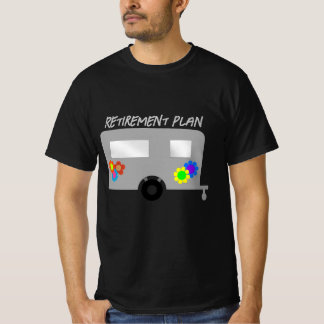 Camiseta Plano de Aposentadoria Trailer Hippie