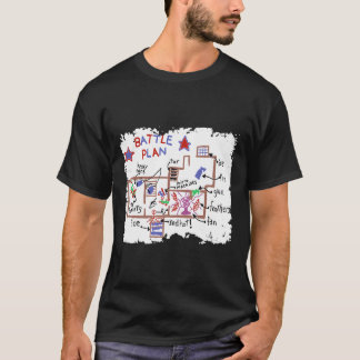 Camiseta Plano de Batalha Casa Mão Amanhecer Sozinho