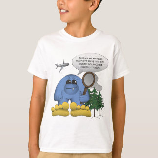 Camiseta Plano de Capturas Bigfoot com Rede