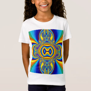 Camiseta Plano de Fundo Abstrato Colorido-14334