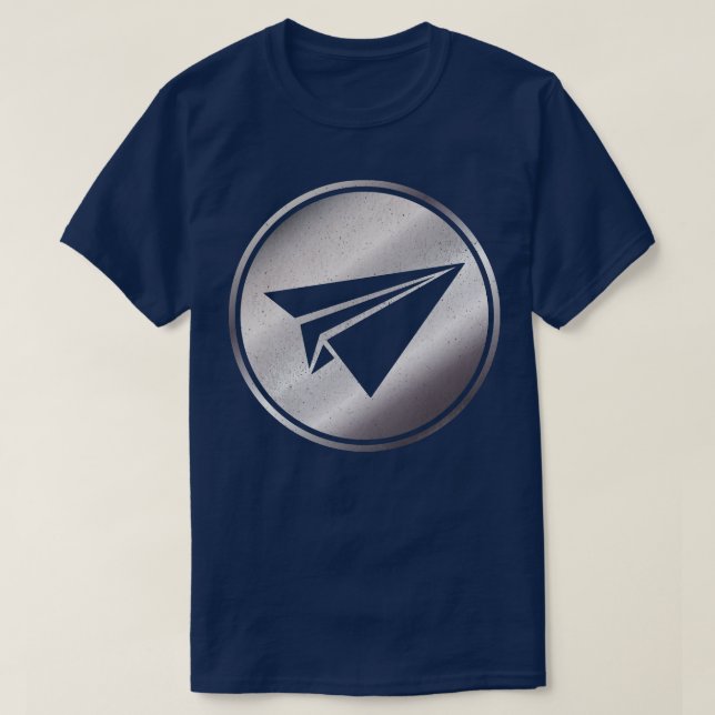 Camiseta Plano de papel (Frente do Design)