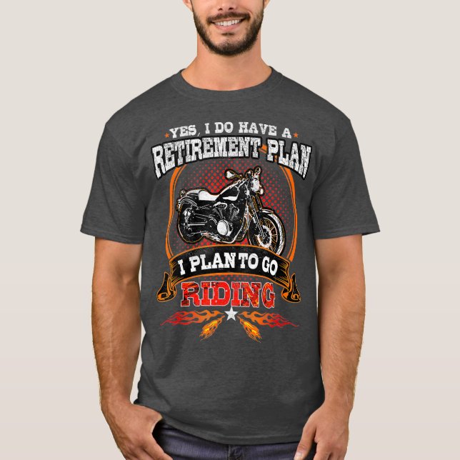 Camiseta Plano De Reforma De Motocicletas De Biker Gear (Frente)
