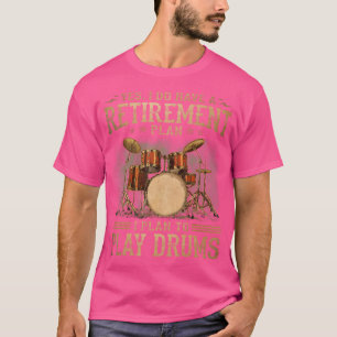 Camiseta Plano De Reforma - Planejo Jogar Tambores