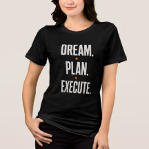 Plano de Sonho Executar Tipografia Motivacional Fe