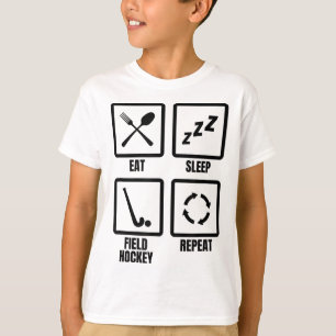 Camiseta Plano de Treino de Hóquei de Campo