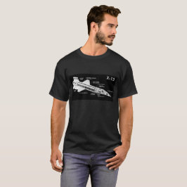 Camiseta Plano de X-15 Rocket
