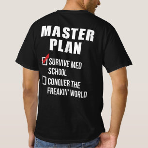 Camiseta Plano Diretor de Graduação de Estudantes do Med Sc