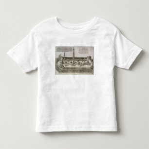 Camiseta Plano do circo Maximus, Roma, gravada pelo