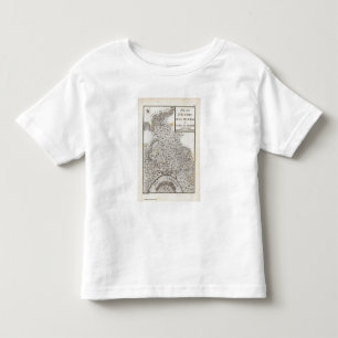Camiseta Plano do forte de Madrid novo