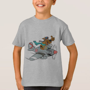 Camiseta Plano do vôo de Scooby-Doo