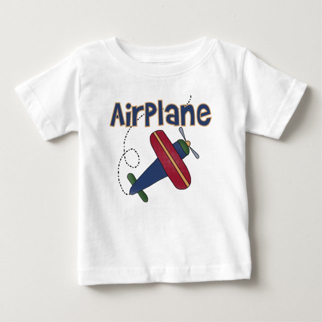 Camiseta Plano do vôo do avião (Frente)