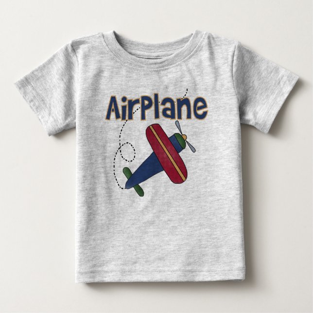 Camiseta Plano do vôo do avião (Frente)