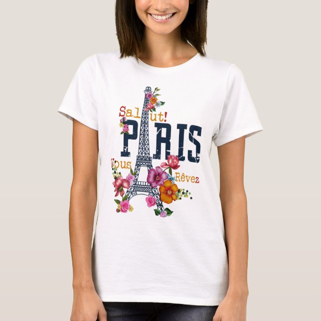 Camiseta plano paris  (Frente)