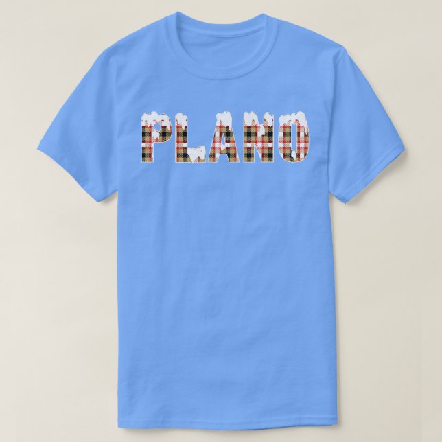 Camiseta Plano Snow (Frente do Design)