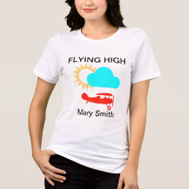 Camiseta Plano, Sol, Céu