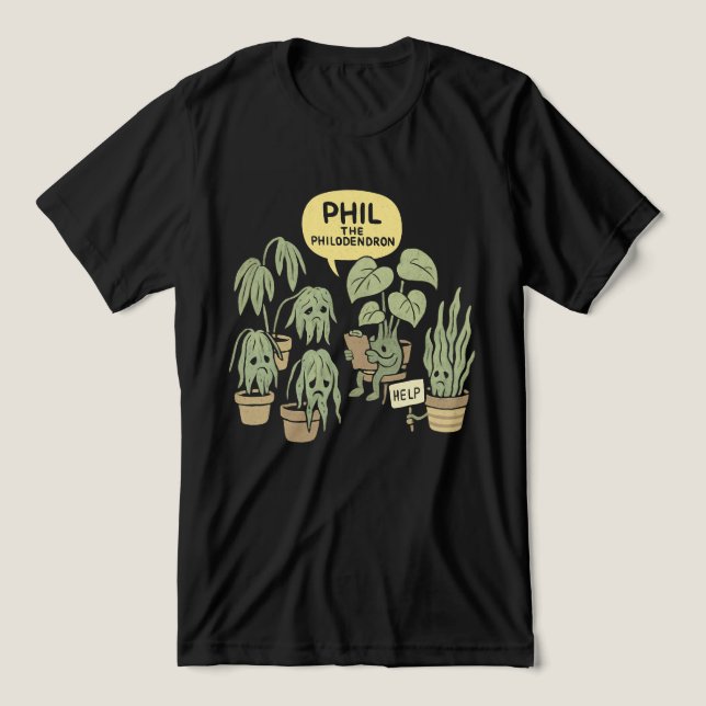Camiseta Plant Killer Support Group – Funny Houseplant (Design frontal)