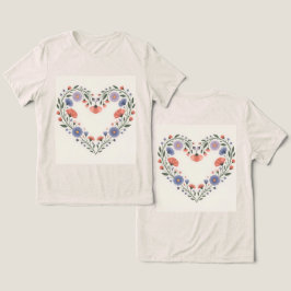 Camiseta Plant Lady Heart Oatlight