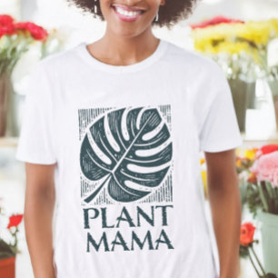 Camiseta Plant Mama Monstera Leaf Nature Lover