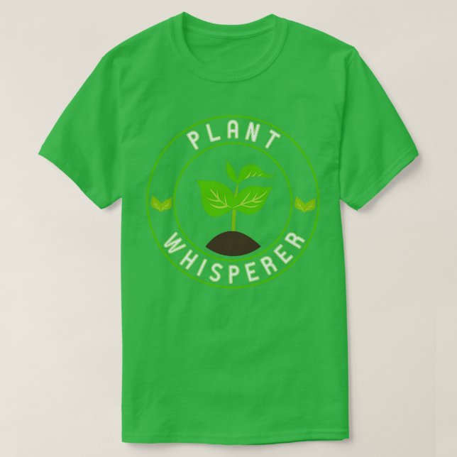 Camiseta Plant Whisperer Gardening Funny Gift (Frente do Design)