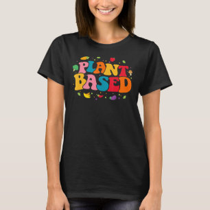 Camiseta Planta À Base De Plantas Veggies Vegeta Mundial