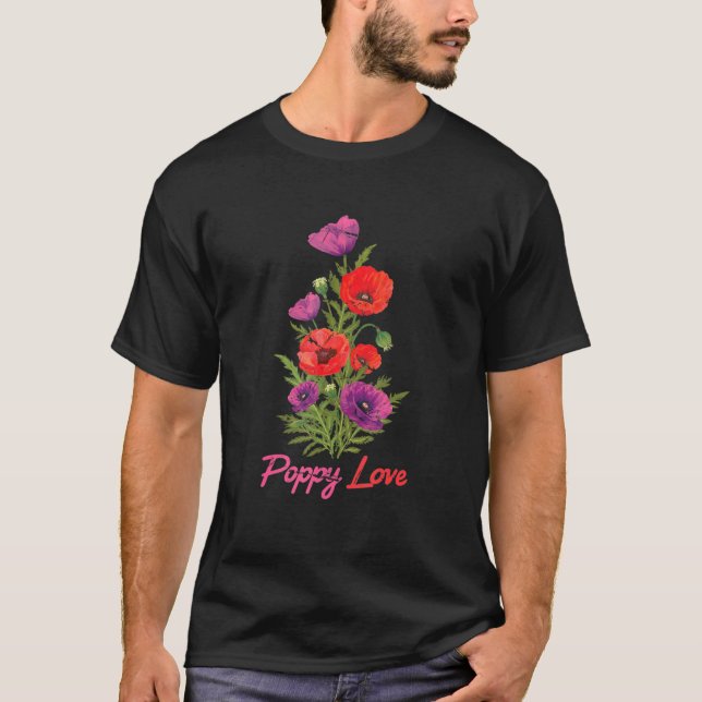 Camiseta Planta - Amor popular - Flor - Botânicos - Jardim (Frente)