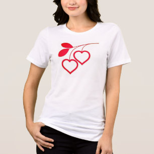Camiseta Planta Amor Tee - Natureza e Corações Combinados!