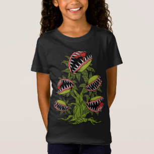 Camiseta Planta Carnívora Oferece Armadilha de Vênus Monstr
