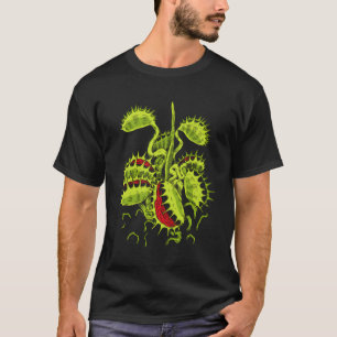 Camiseta Planta Carnívora Vênus Fly Trap Botânica