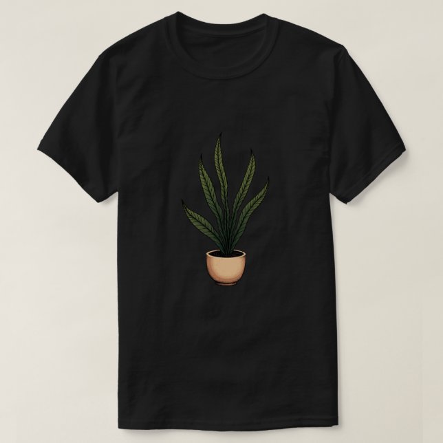 Camiseta Planta Cobra Linha (Frente do Design)