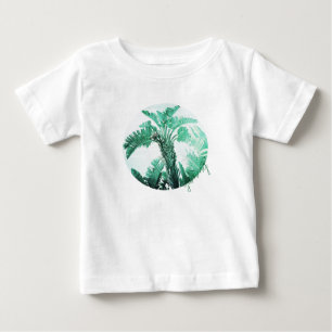 Camiseta Planta de banana folha verde