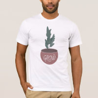 Planta de Casa Masculina Arte Botânica para Homens